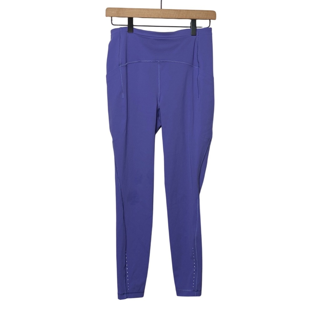 Lululemon‎ SenseKnit Running Tight Light Purple Violet Size 8 EUC Activewear